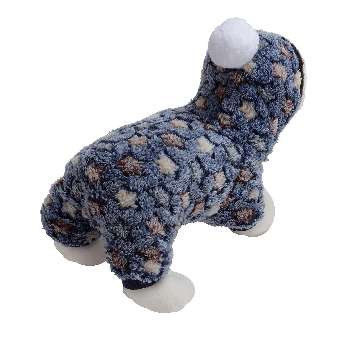 Pet Dog Cat Clothes Fleece Jumpsuit Winter Puppy Four Legs Clothing Warm Pajamas Pet Clothing Dog Yorkshire Chihuahua Costume