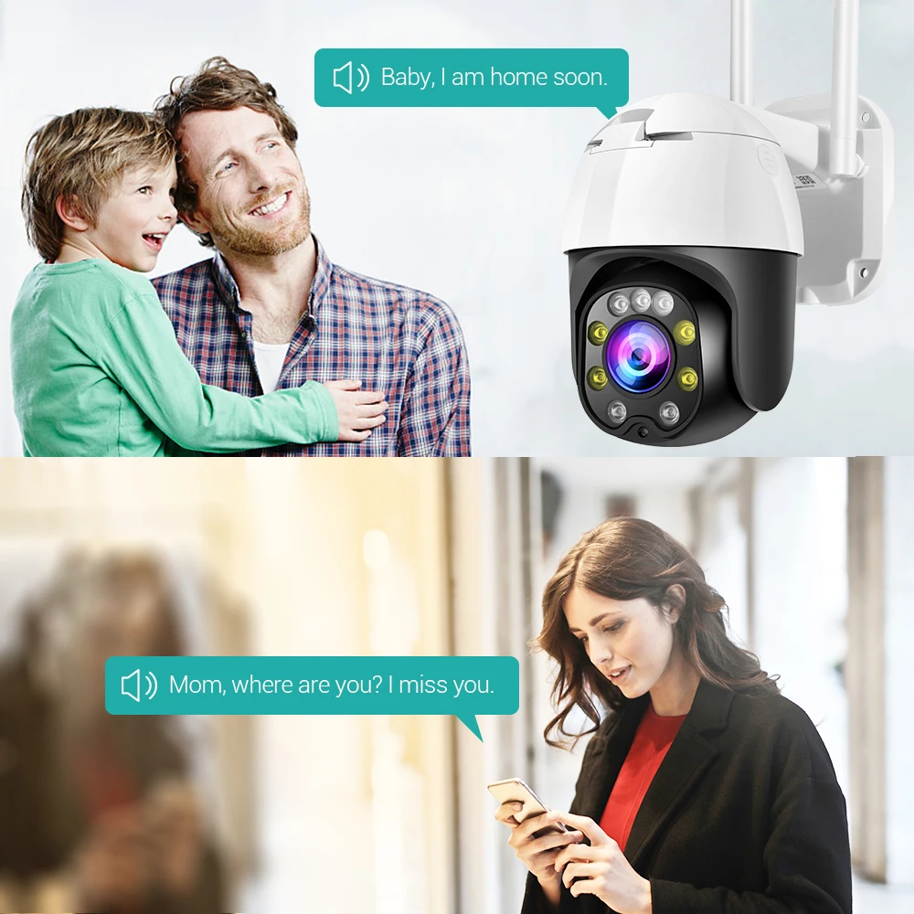 IP-камера с Wi-Fi, 5 МП, 360 дюйма