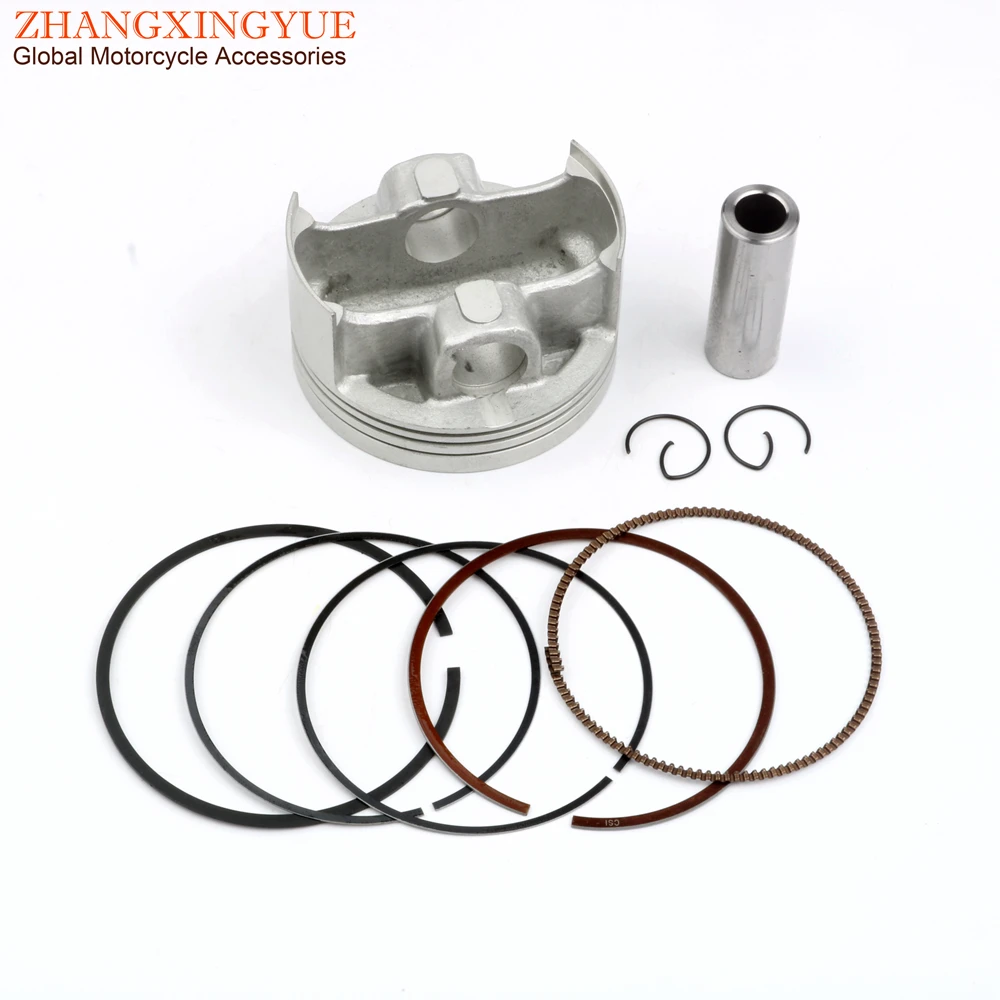 Motorcycle 74mm Piston Kit for YBR250 YS250 XT250 XTZ250 Fazer250 Lander250 YBR YS XT XTZ Fazer Lander 250cc 1S4-11631-10-A0