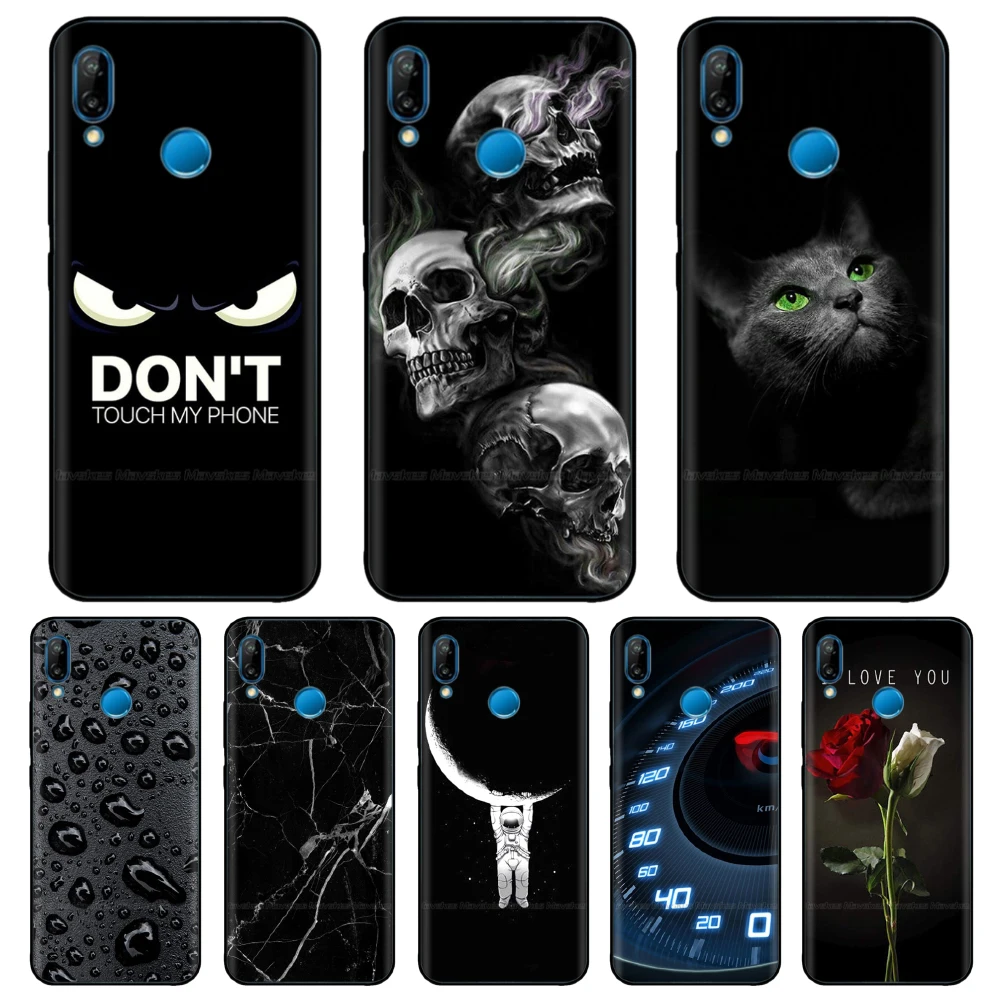 For Huawei Nova 3 3i Case Nova3 Soft TPU Back Cover Silicon Case For Huawei Nova 3E 3i Nova3E Phone Cases Protective Bumper