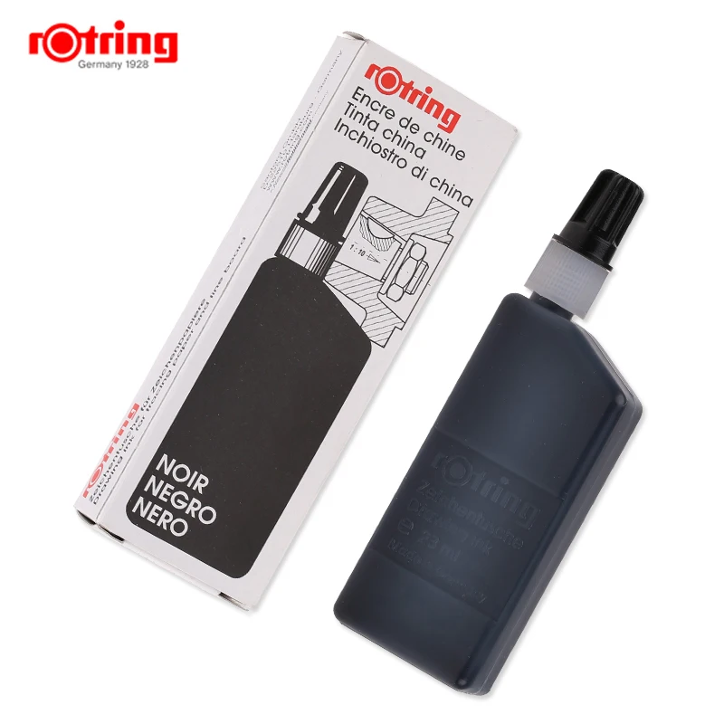 Rotring 23ml Drawing ink for rotring Isograph Pen black/blue/red/green/white  1piece