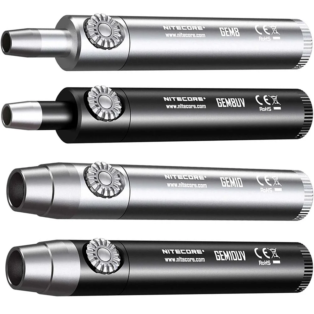 2024 NITECORE GEM8 Jade Identification Torch Professional Jewelry Light 500 LMs CREE XP-L HI V3 LED Flashlight Without Battery