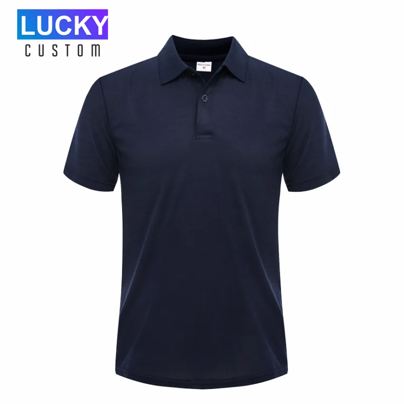 Ropa Hombre Polo Shirts Custom Printed Embroidery Men Clothing Shirts For Men Camisa Masculina Business Casual Breathable Top