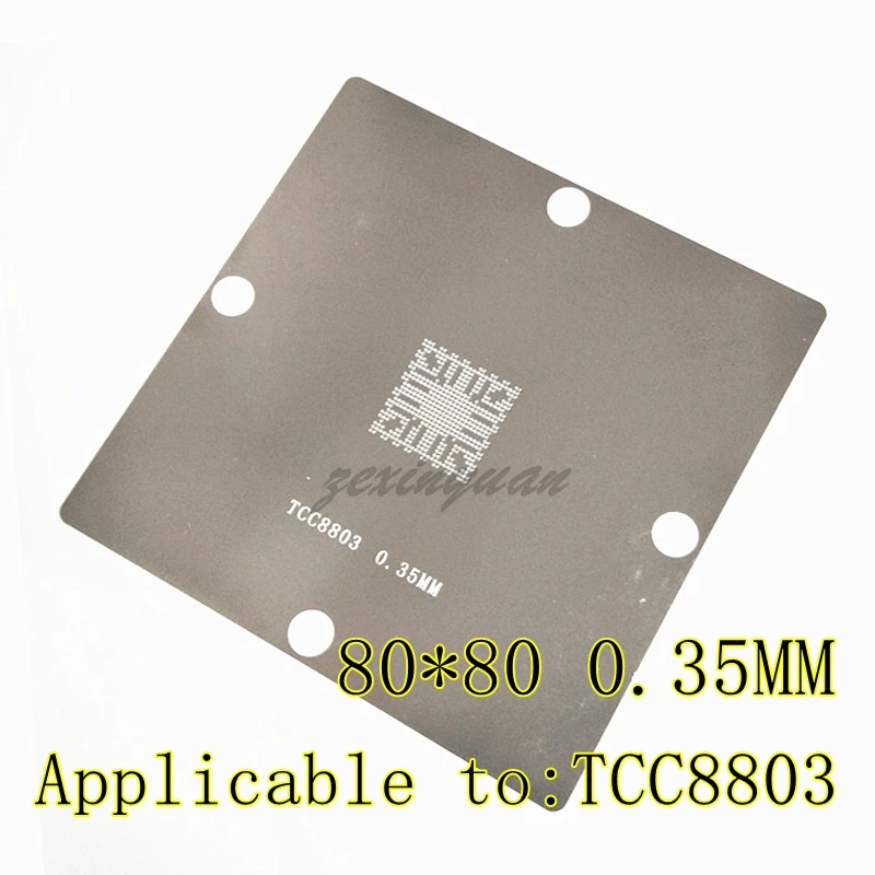 

1PCS Applicable to: TCC8803 8803 Reballing Stencil BGA Steel Mesh In Stock