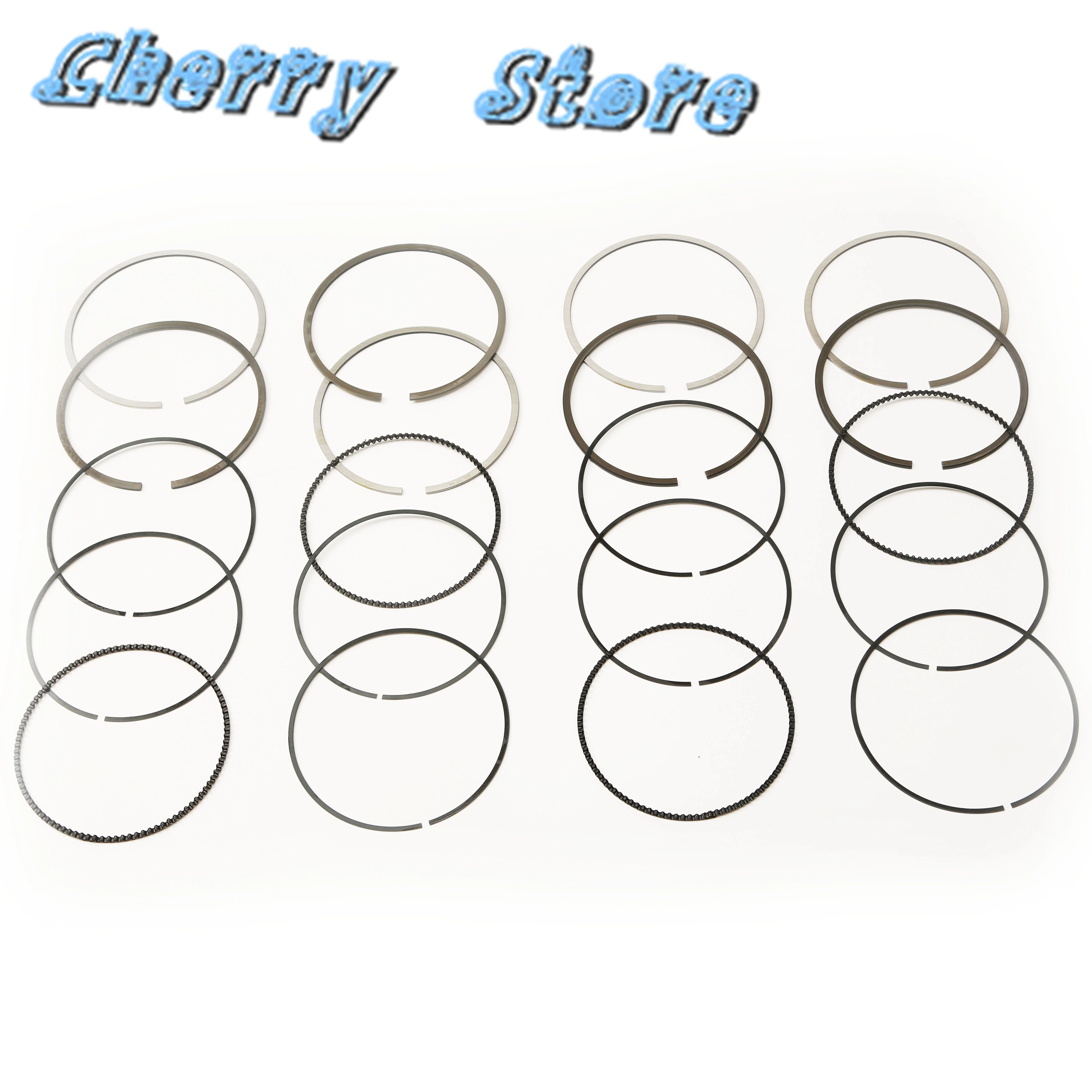 4x Piston Rings Φ84mm For BMW X1 E84 sDrive18i E82 E87 120i E88 E90 318i E92 320i E93 N46B20B N46B20CC 2.0L 11257556435 7556435