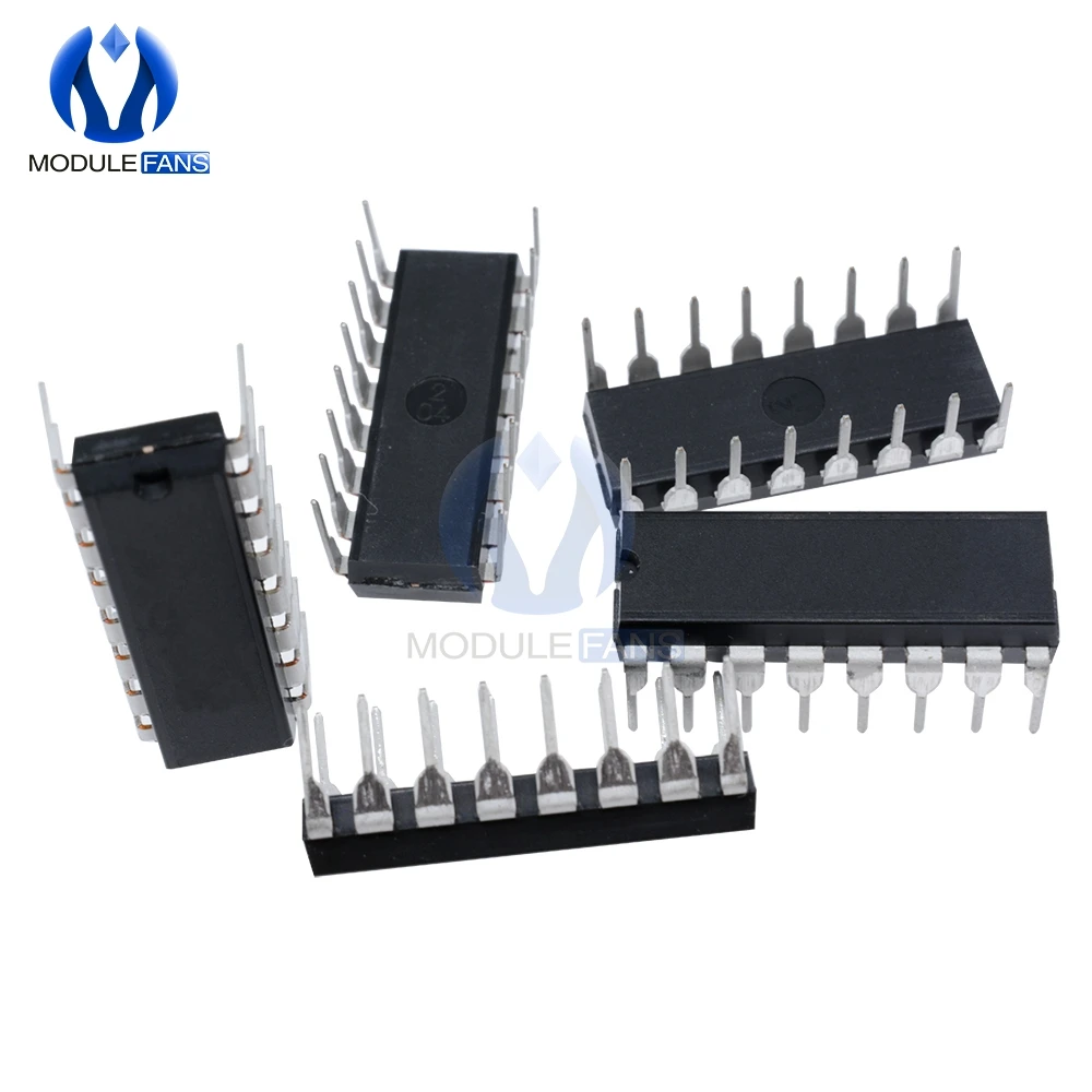 10PCS IC Chips CD4017 CD4017BE 4017 DIP-16 Decade Counter Divider IC Diy Electronic Original Standard 16Pin 16P