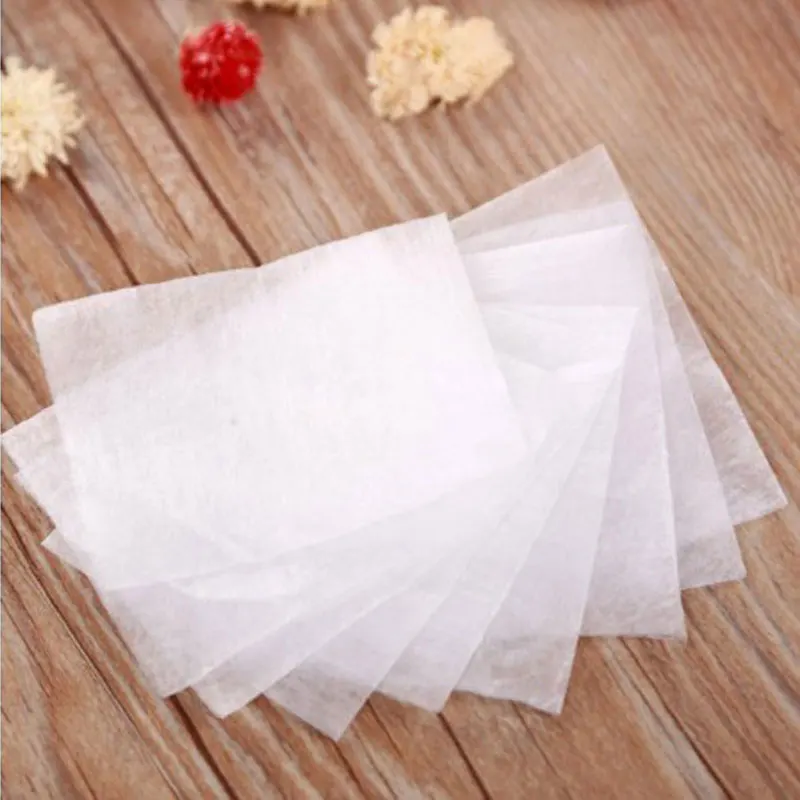 New Corn Fiber Heat Sealing Tea Bag PLA Biodegraded Tea Filter Empty Bags 100pcs/lot