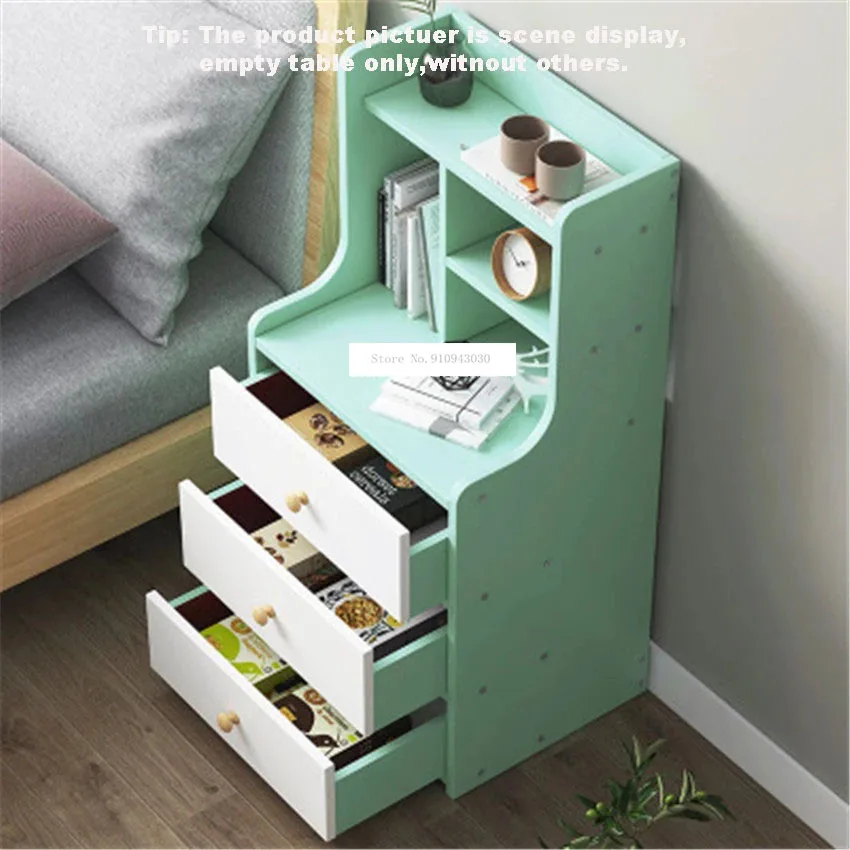 

Simple Modern Bedside Cabinet Storage Small Cabinet With Drawer Storage Cabinet Small Desk Simple Storage Bedside Cabinet A10122