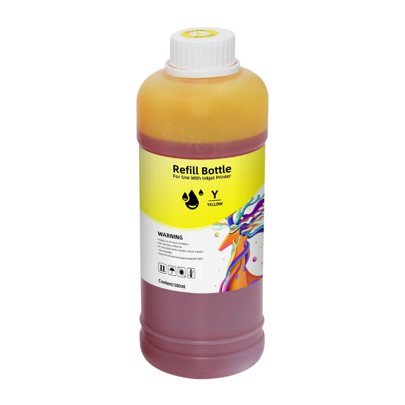 KMCYinks 500ml Bottle Refill Dye Ink For HP Designjet 500ps 800 4000 5000 T620 T770 T790 T1110 T1300 T2530 Z2100 Z3200 Printer