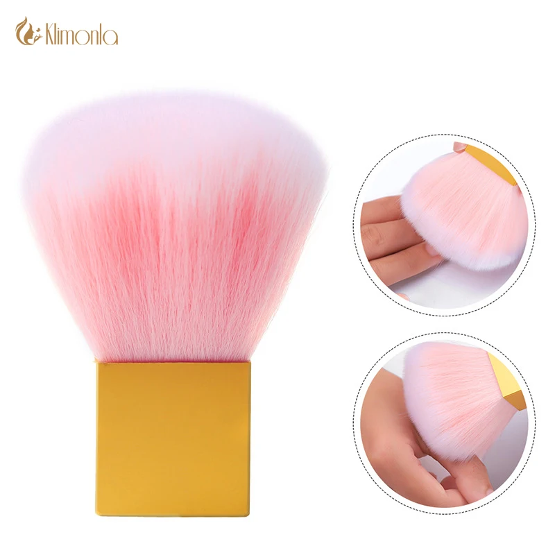 

1 Pcs New Colorful Nail Dust Clean Brush Nail Art Manicure Pedicure Soft Remove Dust Acrylic Clean Brush Nail Care Tools