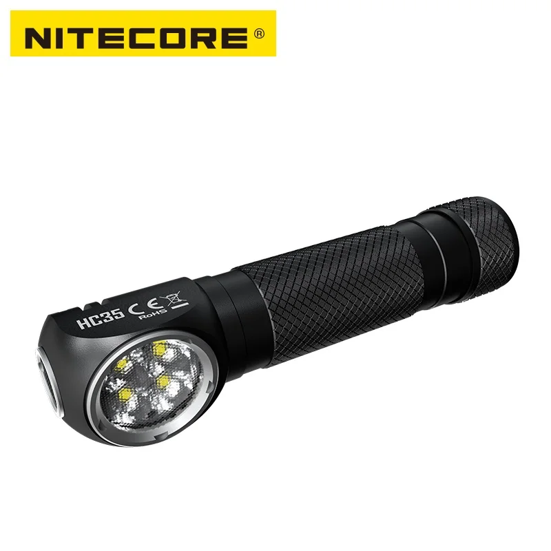 NITECORE HC35 Micro-USB charging headlamp 2700 Lumens for Outdoor/Camping