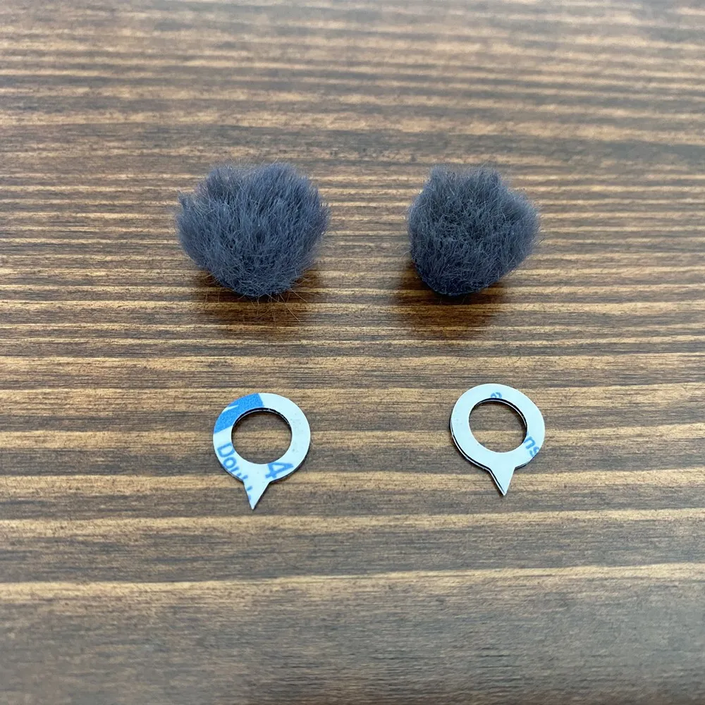 10PCS Kucing Mati Micromuff Asli Angin Saringan untuk SonyDSCRx100 RX100IV RX100M5wind Muff Mikrofon Cover untuk Seri Sony