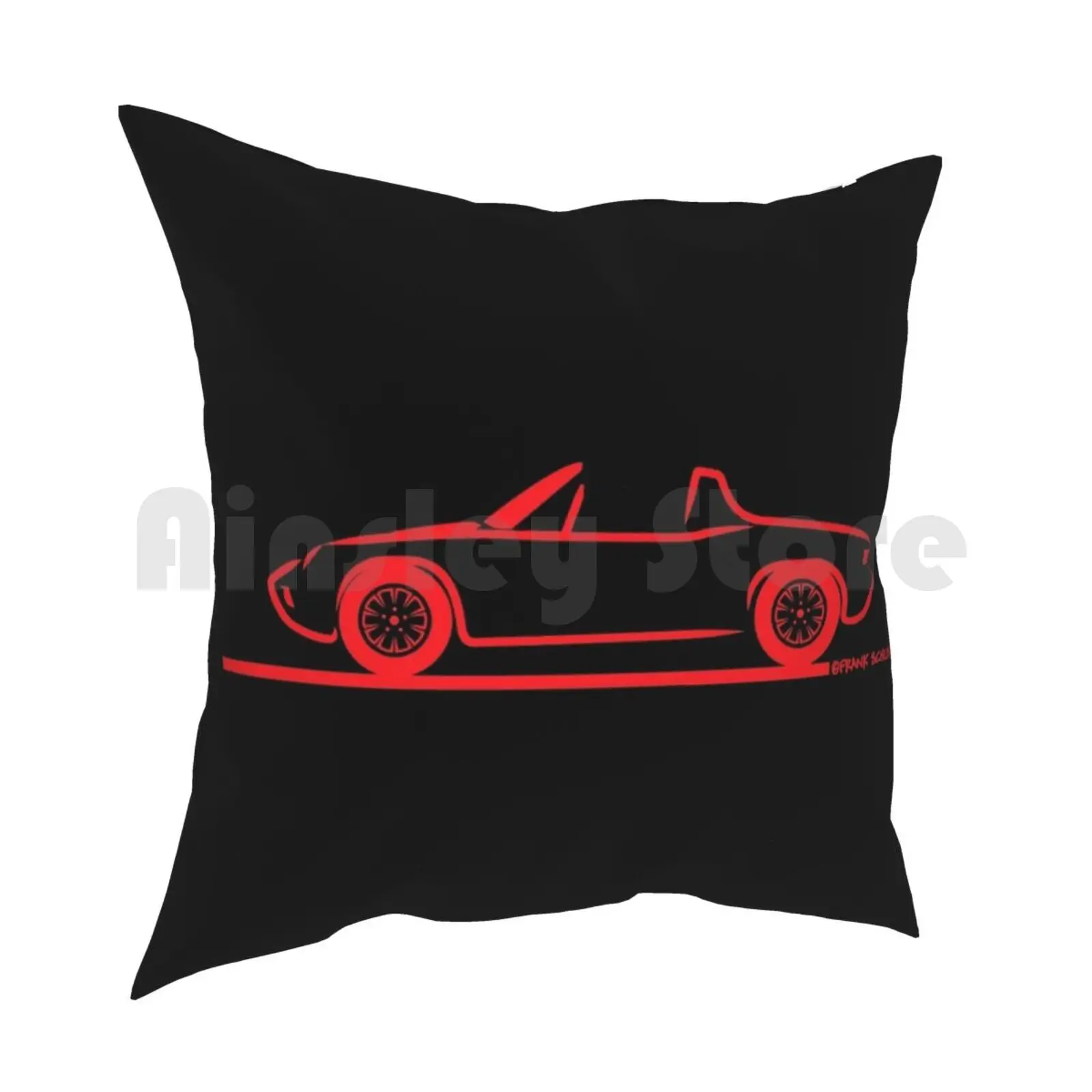 914 Red Pillow Case Printed Home Soft DIY Pillow cover 914 916 914 916 916 S 916 916 6 Frank Schuster Karmann Flat Four