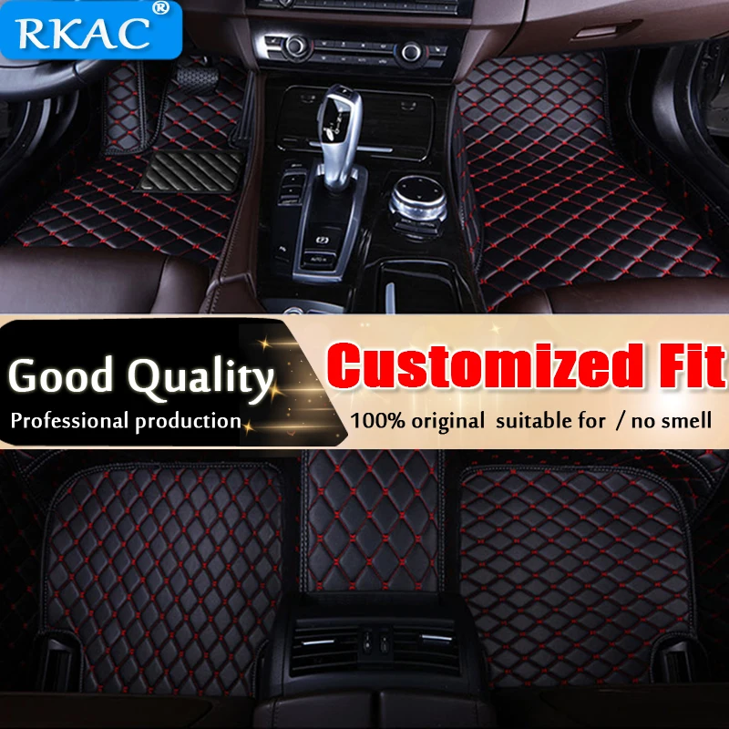 

RKAC Car Floor Mat For RHD/LHD Honda CRV CRZ URV XRV Accord Fit Vezel Elysion Odyssey Spirio Car Styling Floor Mats Carpet