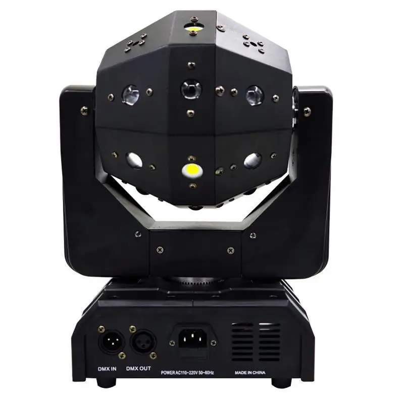 

Professional DJ Disco Ball Lights LED Beam Laser Strobe 3 In 1 Moving Head Light DMX Nightclub Stage Party Show Lighting