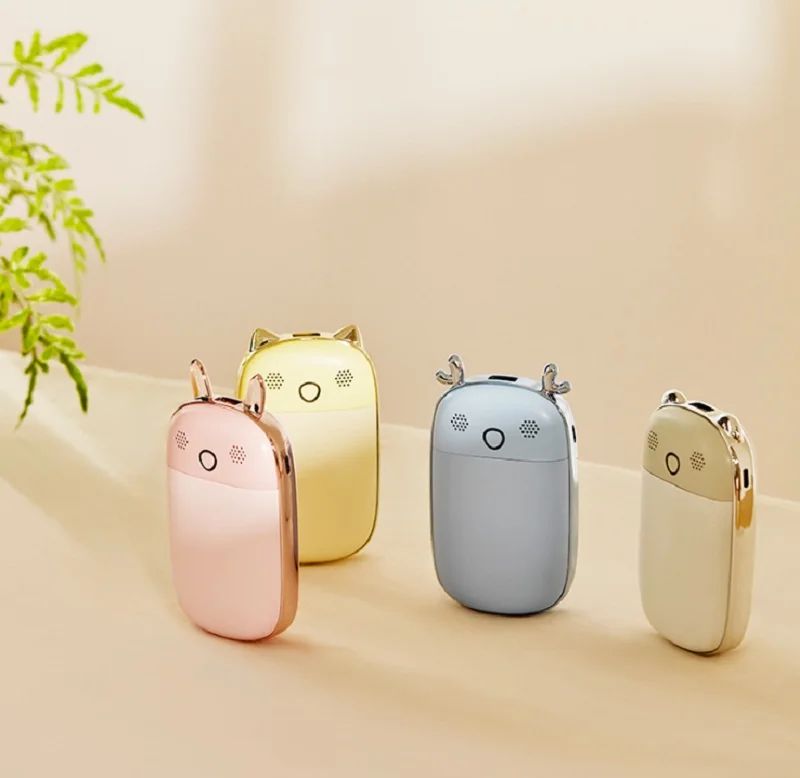 Sound pet hand warmers with message function 10000mAh mobile power USB charging warm baby cute cute pet cartoon hand warmers