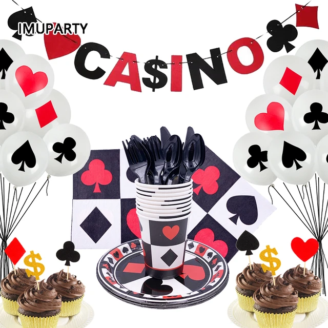 casino night cake