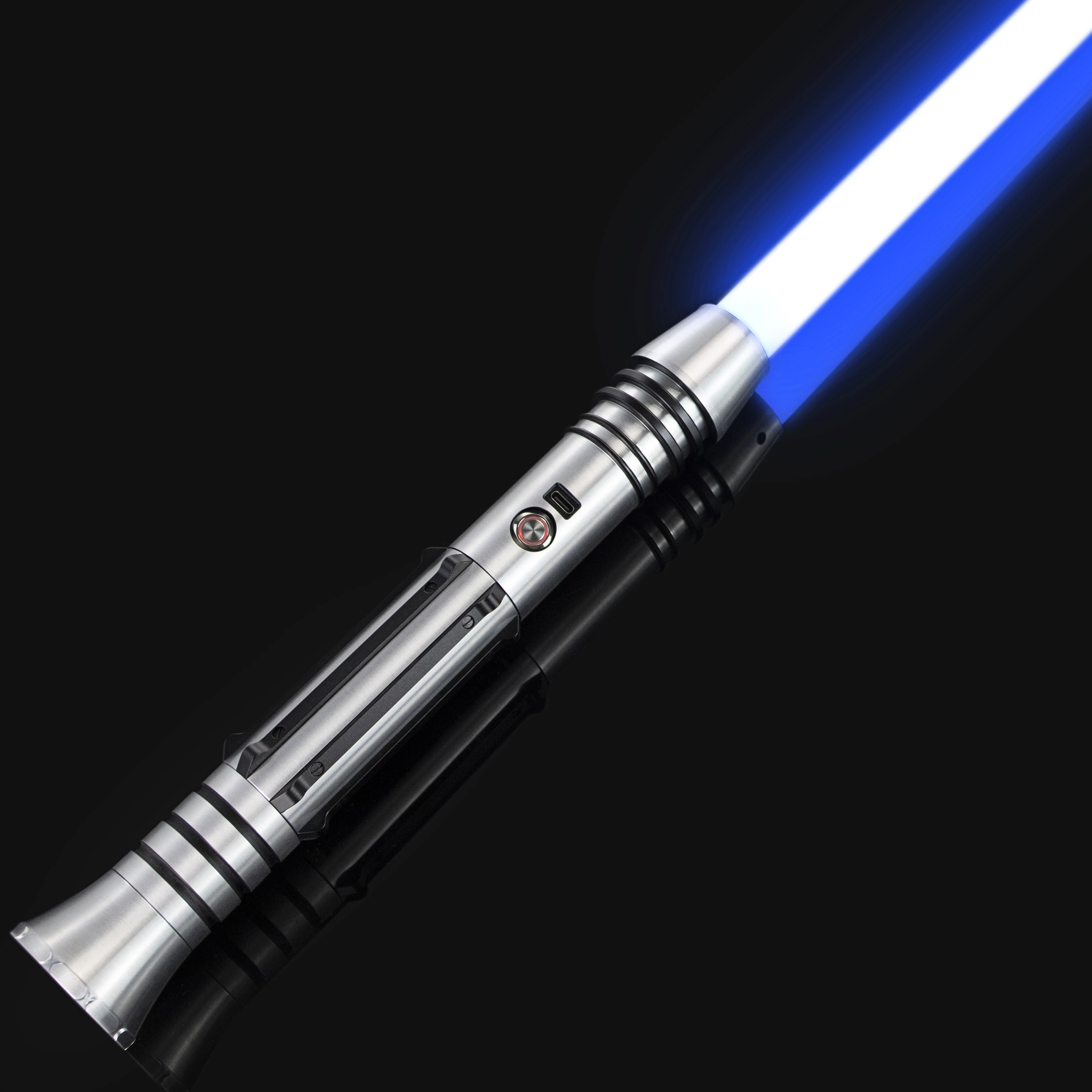 

LGT DAMIENSABER Lightsaber- Sensitive Smooth Swing Light Sabers with 12 Colors Changing 9 Sound Fonts Heavy Dueling Training