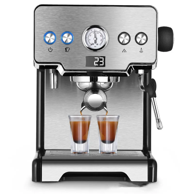 Professional Home Use Italian ULKA Pump With15 BAR Semi Automatic Espresso Coffee Machine Fancy Milk Foam Steam And Hot Water