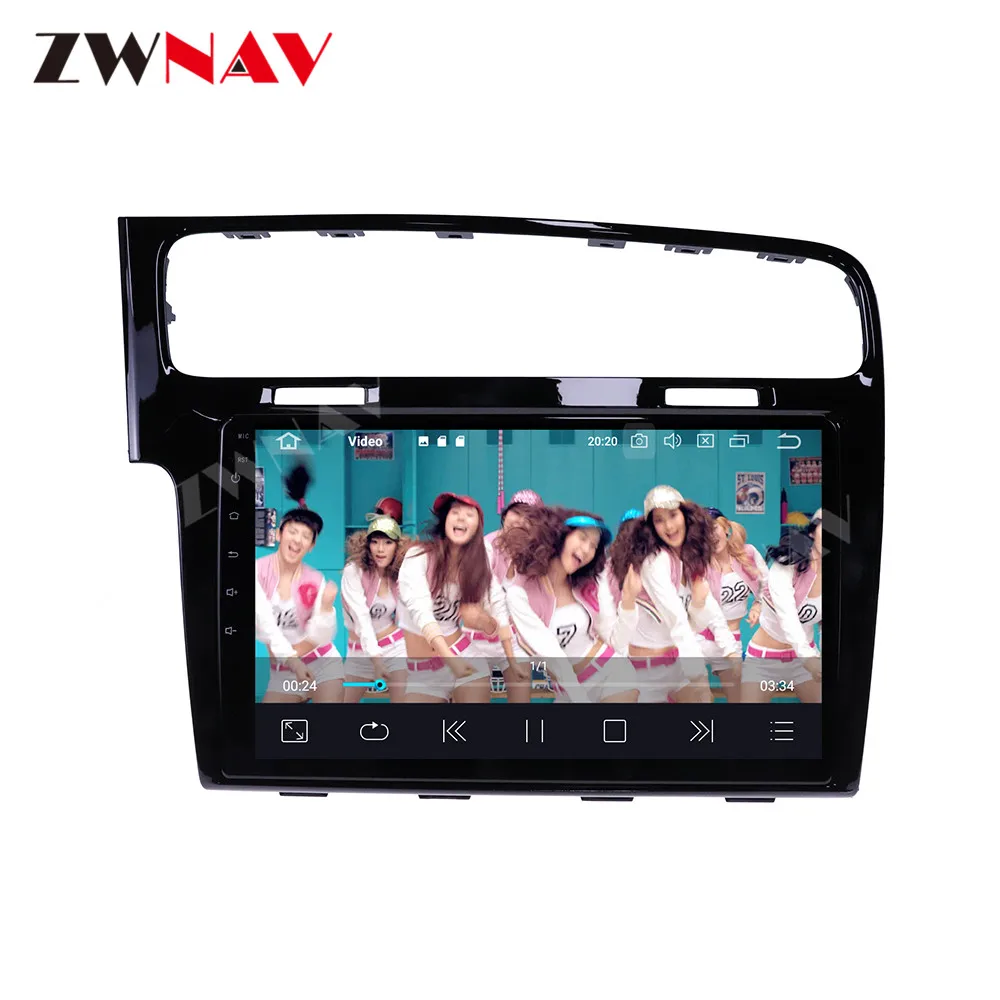 Android 10.0 Car DVD Player GPS Navigation Multimedia For Volkswagen GOLF 7 radio 2014-2017 car stereo wifi