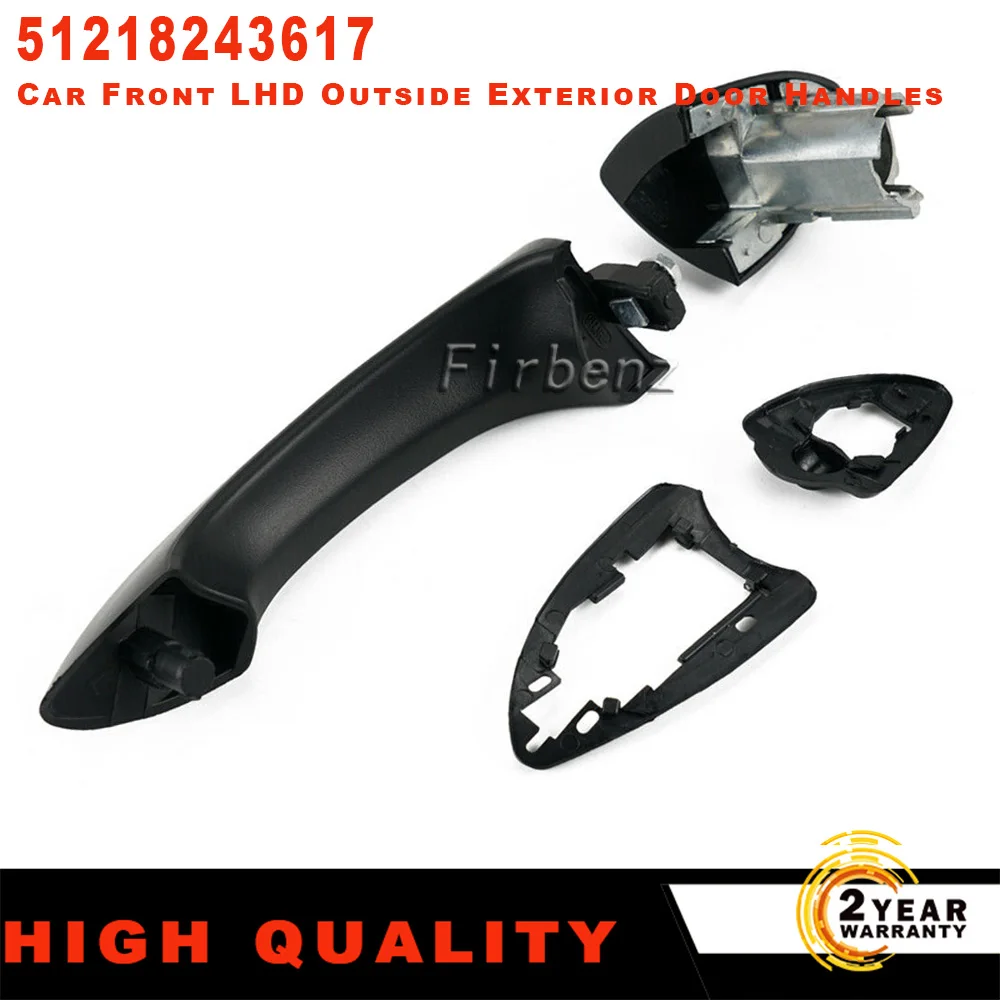 

Автомобильные черные передние левые наружные дверные ручки для BMW X5/E53 2000-2006 гг. 51218243617 Автомобильные аксессуары