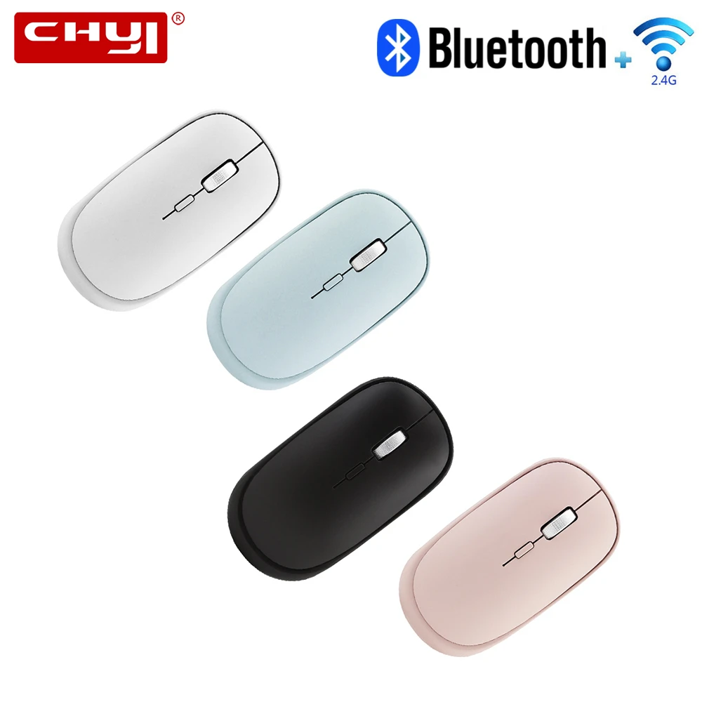 

2.4G Wireless + Bluetooth 4.0 Mouse Gamer Mini Portable Wireless Gaming Mouse Office Silent Mini Optical Game Mice For PC Laptop