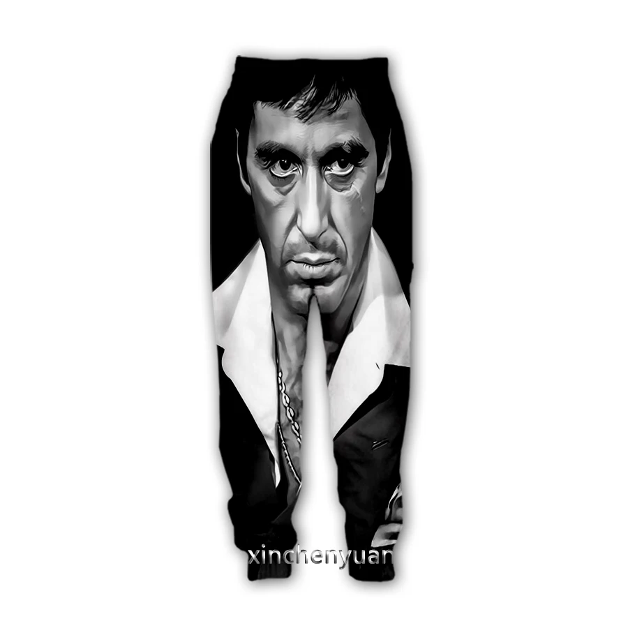 Scarface 3D Print dorywczo spodnie sportowe spodnie dresowe proste spodnie dresowe spodnie do joggingu spodnie Y49