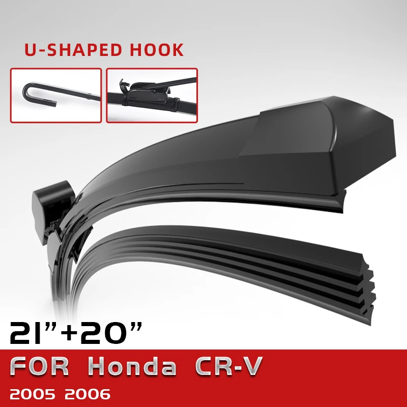 CELANOVA Double Sided Rubber Windscreen Wiper Front Wiper Blades For Honda CR-V 2005-2006 21