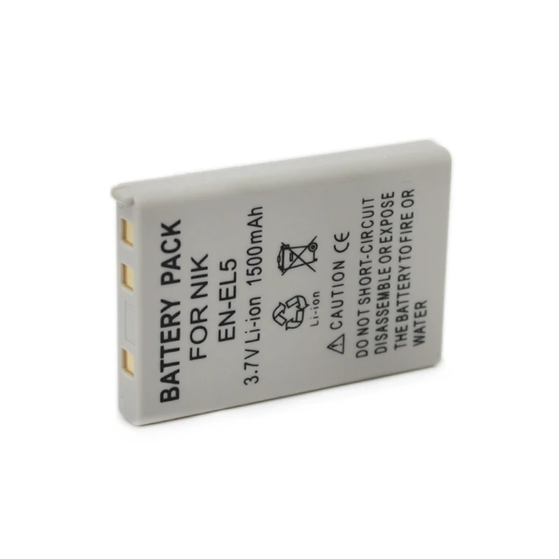 EN-EL5 ENEL5 Li-ion Battery Pack for Nikon Coolpix S10 P6000 P5100 P5000 P530 P520 P510 P500 Camera for EN-EL5 EN EL5 Battery