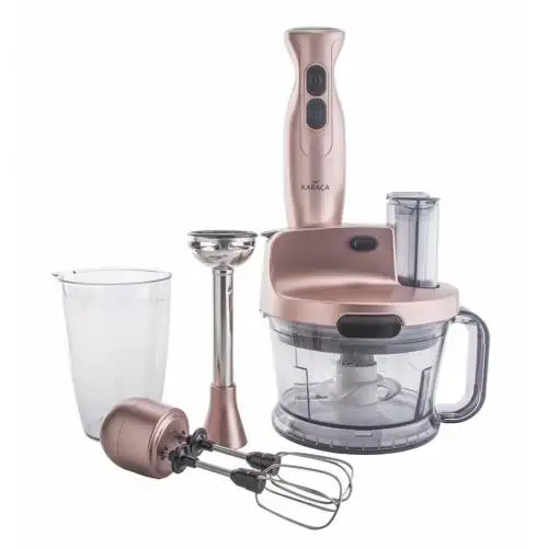 Rosegold Kitchen Food Processor Set  Blender,Mixer Functional Long Lived High Quality Set