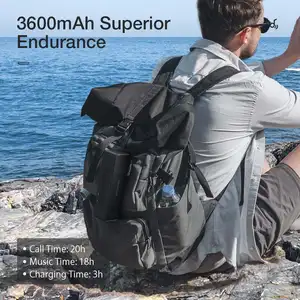 Blitzwolf 30W مكبر صوت بلوتوث لاسلكي محمول 3600 مللي أمبير في الساعة سائقين مزدوجين باس TWS ستيريو IPX6 مقاوم للماء Daux TF بطاقة AUX أعلى 8 مبيعات لأجهزة العرض Blitzwolf - رقم 3