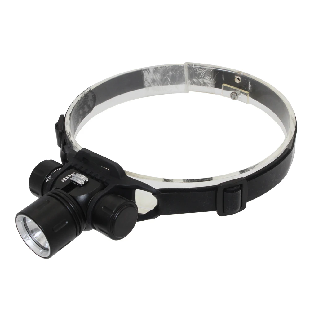 XHP50 LED Scuba Diving Headlight Torch Waterproof Underwater 100M Flashlight 18650 Battery Headlamp XHP50 Powerfull Head Light