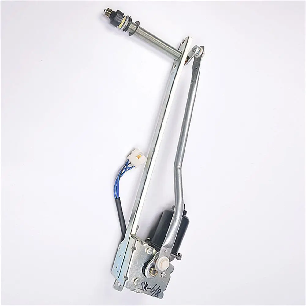 For excavator Kobelco sk200-8 wiper motor sk130 230 250 wiper motor SK300 350-6E-8 arm assembly