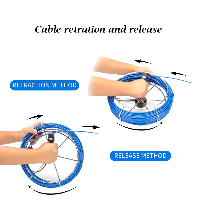 25mm Rohr Inspektion Ausrüstung Kamera Verwendet Für 7inch Farbe Screen Kanalisation Rohr Inspektion Crawler Kamera System 20m kabel Mit DVR