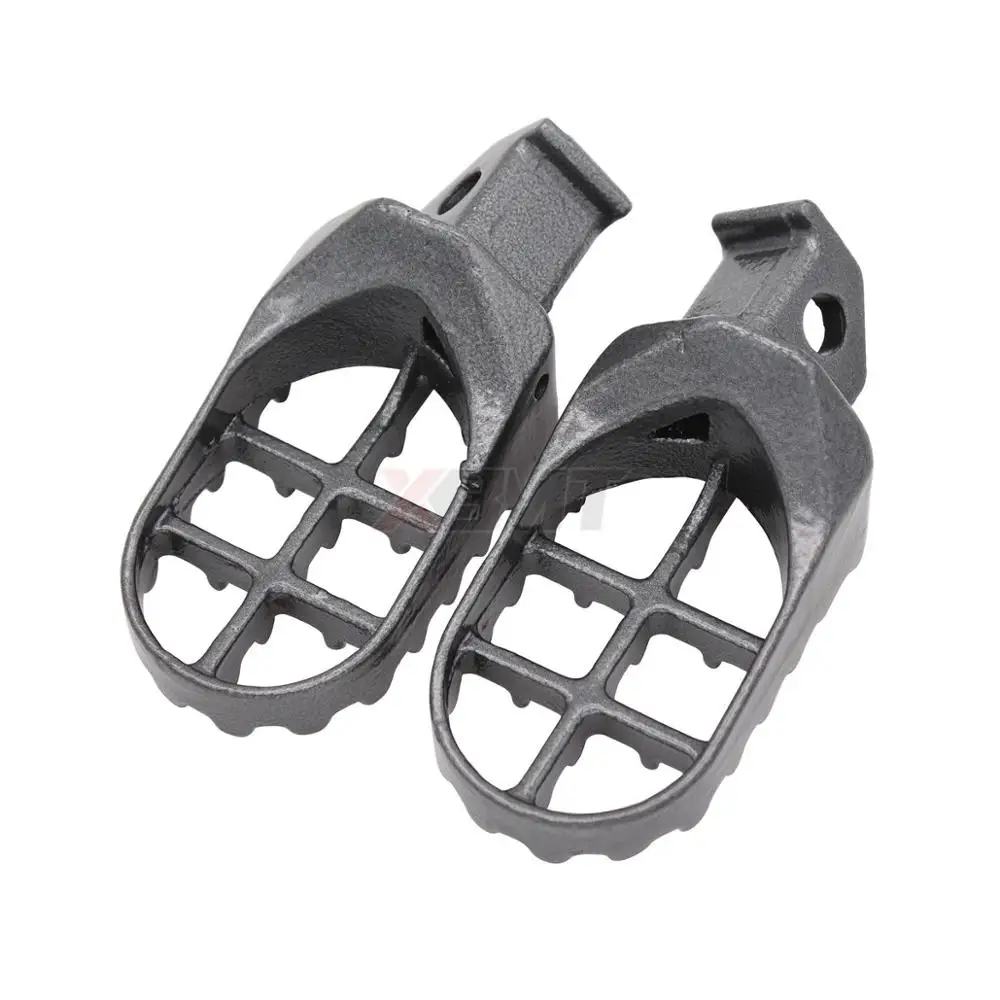 Reposapiés de hierro fundido para motocross DR-Z125 2003-2006, para Suzuki RM85 2003-2011 RM85L 2003-2008 DR-Z125L