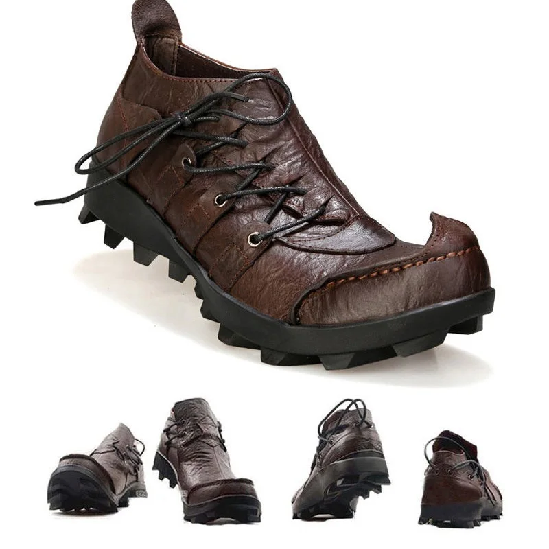 Genuine Leather Men Casual Business Shoes Platform Classic Boat Shoes Handmade Driving Shoes Fashion Sneakers Mocassin Loafers