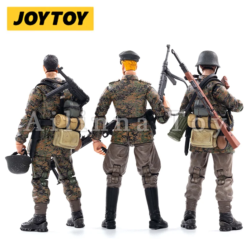 Joytoy boneco de ação 1/18 e 3.75, segunda guerra mundial, alemanha, camuflagem, coleção de anime militar, frete grátis