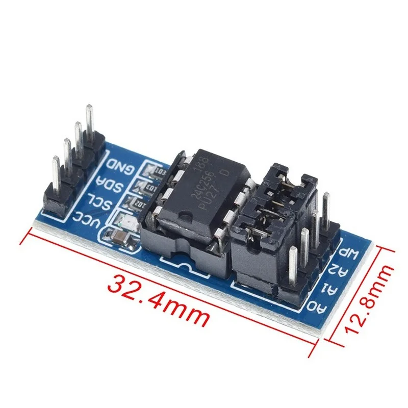 Novo módulo de memória eeprom interface at24c256 24c256 i2c