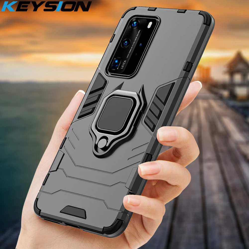 

KEYSION Shockproof Case For Huawei P40 P40 Pro + Plus Mate 30 P30 P20 Lite Phone Cover for Honor 30 20 Lite 20S 10i X10 8s 9A 8A