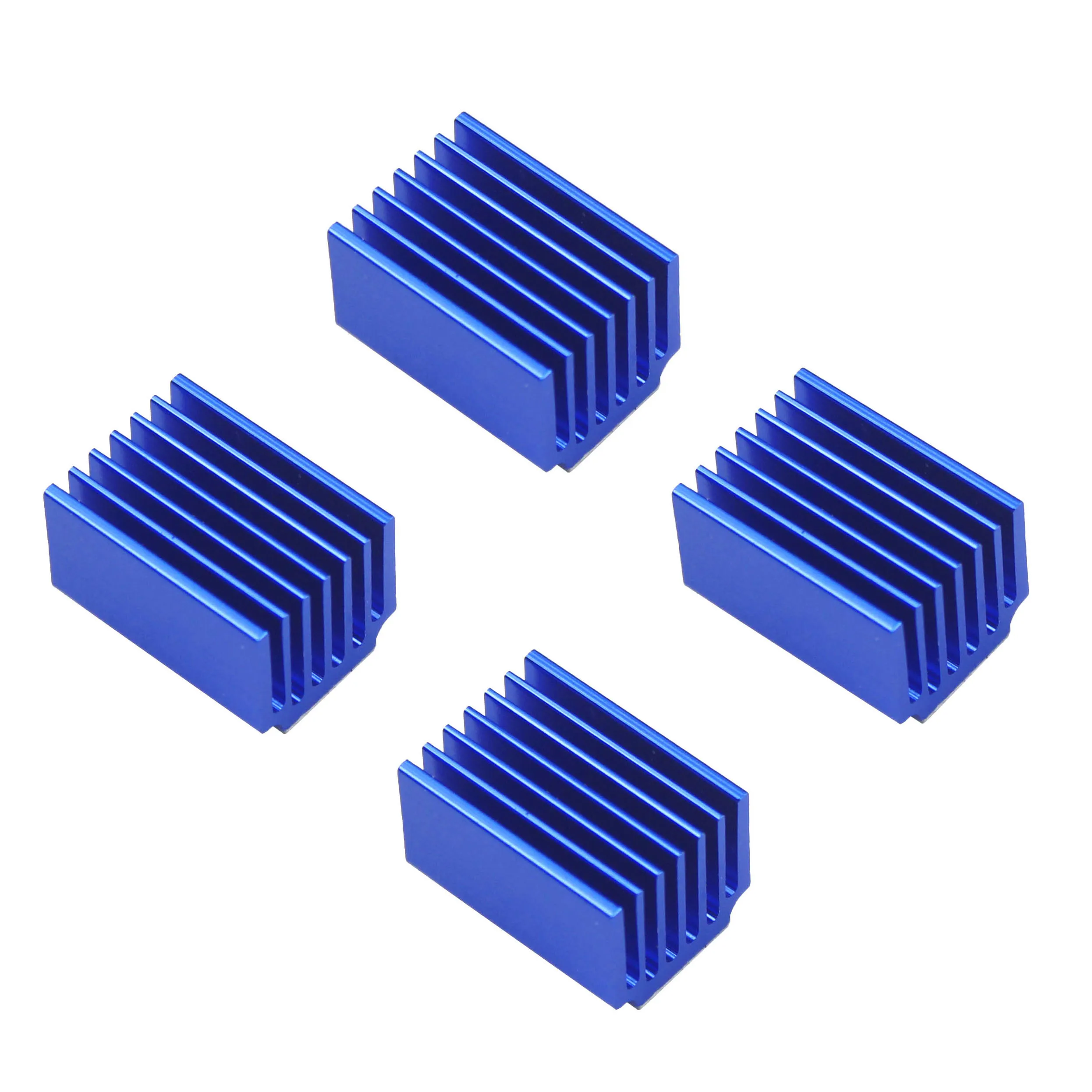 10PCS 3D Printer Parts Stepper Motor Driver Heat Sinks Cooling Block Heatsink For TMC2100 LV8729 DRV8825 Drive Modules
