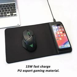 Wireless Mouse Phone Charging MousePad Cortex For Logitech GPro  Superlight Xiaomi Electronic Sport Gamer Waterproof Thickening