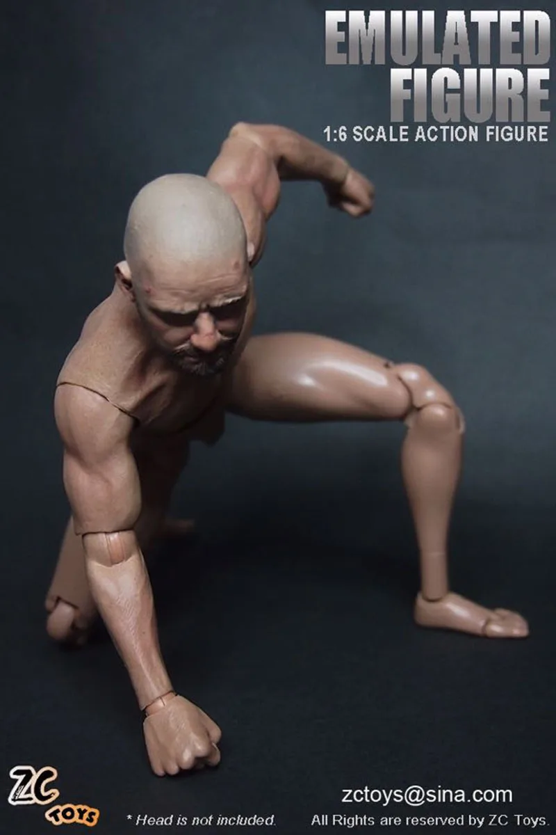 1/6 Scale Zc Toy Male Solider Body Figure Sexy Fighting Military Muscular Similar To Ttm19 Fit 12Inch Action Figure Doll