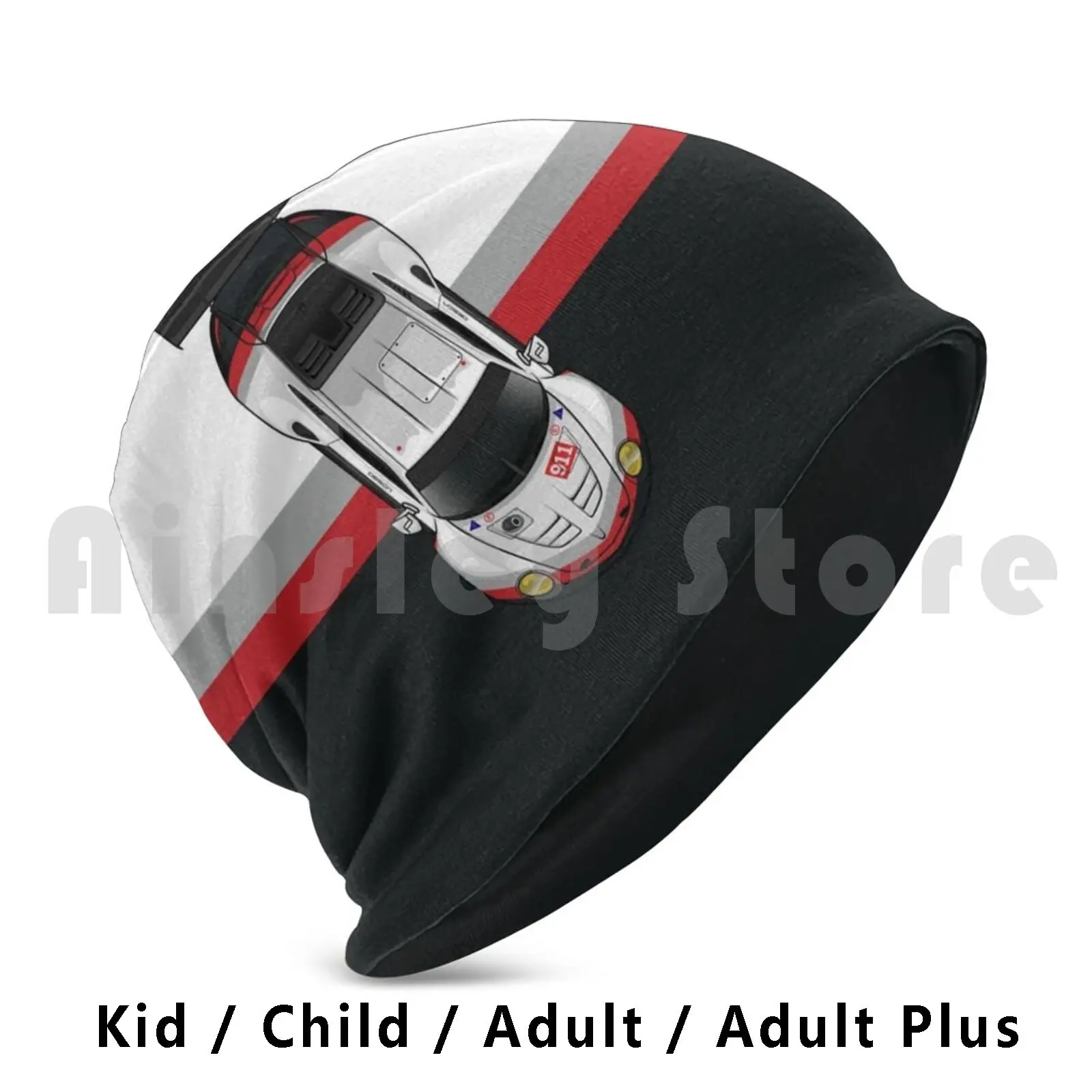 Le Mans Gte Pro Racing Car Beanies Knit Hat Hip Hop Rsr Racing Team Endurance 24 Hours Fia Gte
