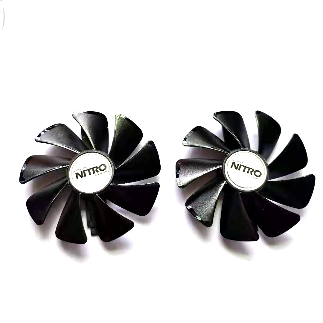 Ventilateur de refroidissement de carte graphique NITRO, 2 pièces/lot, 95mm, pour modèles RX470 480 570 580 480 Sapphire RX470 570 580 590