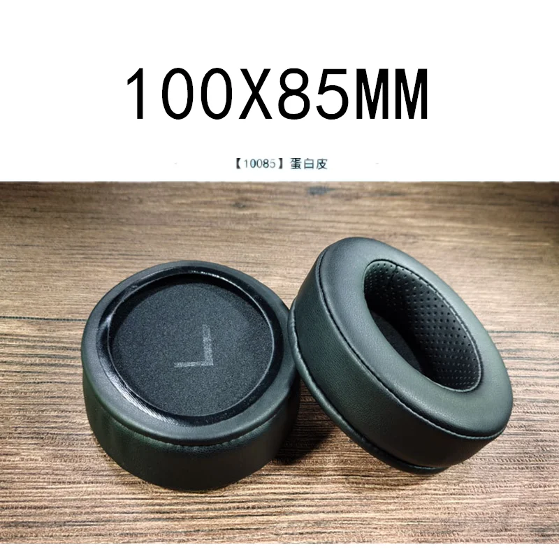 Miękka skóra proteinowa wkładki do uszu 90x70mm 100x80mm 105x85mm dla AKG dla HifiMan dla ATH dla słuchawek Philips lub ATH M50X HyperX