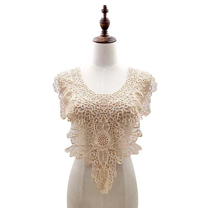 

10 шт. Красно-бело-черные кружевные аппликации-нашивки, вышитые мотивы для воротника, для вечерних платьев, рукоделия, аксессуары для костюмов