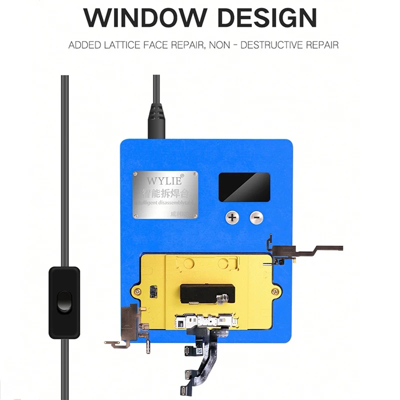 

WYLIE K85 face ID dot matrix repair heating platment For X XS MAX 11 11PRO MAX Motherboard layered laminating soldering station