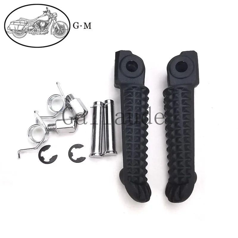 Motorcycle Front Footrest Foot Pegs Bracket Set For Yamaha YZF R1 YZF-R1 2007 2008