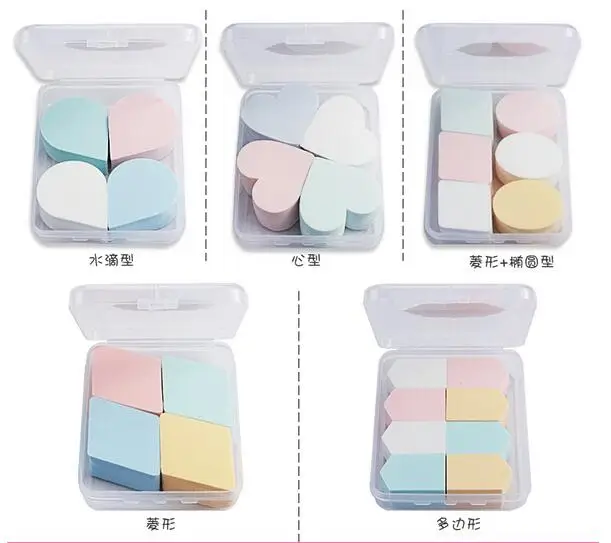 เครื่องสําอางฟองน้ําพัฟพัฟเครื่องสําอางค์พัฟแต่งหน้าความงาม Blending Foundation Powder Smooth Beauty Make Up Tool ขาย