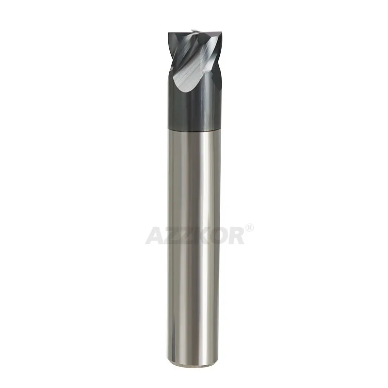 Coarse Violent Short-edged Stainless Steel Cnc Maching Fast-Feed Endmill AZZKOR Milling Cutter Kit Milling Machine Tools